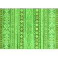 thumbnail image 1 of Ahgly Company Indoor Rectangle Abstract Green Modern Area Rugs, 7' x 10', 1 of 4