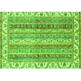 thumbnail image 1 of Ahgly Company Indoor Rectangle Abstract Green Modern Area Rugs, 7' x 9', 1 of 4