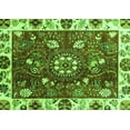 thumbnail image 1 of Ahgly Company Indoor Rectangle Abstract Green Modern Area Rugs, 8' x 10', 1 of 4