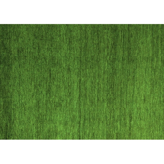 Ahgly Company Indoor Rectangle Abstract Green Modern Area Rugs, 8' x 10'