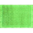 thumbnail image 1 of Ahgly Company Indoor Rectangle Abstract Green Modern Area Rugs, 8' x 10', 1 of 4