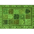 thumbnail image 1 of Ahgly Company Indoor Rectangle Abstract Green Modern Area Rugs, 8' x 12', 1 of 4