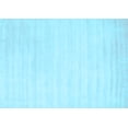 thumbnail image 1 of Ahgly Company Indoor Rectangle Abstract Light Blue Contemporary Area Rugs, 5' x 8', 1 of 4
