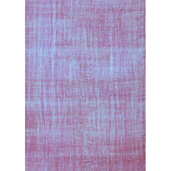 Ahgly Company Indoor Rectangle Abstract Light Blue Contemporary Area Rugs, 5' x 8'