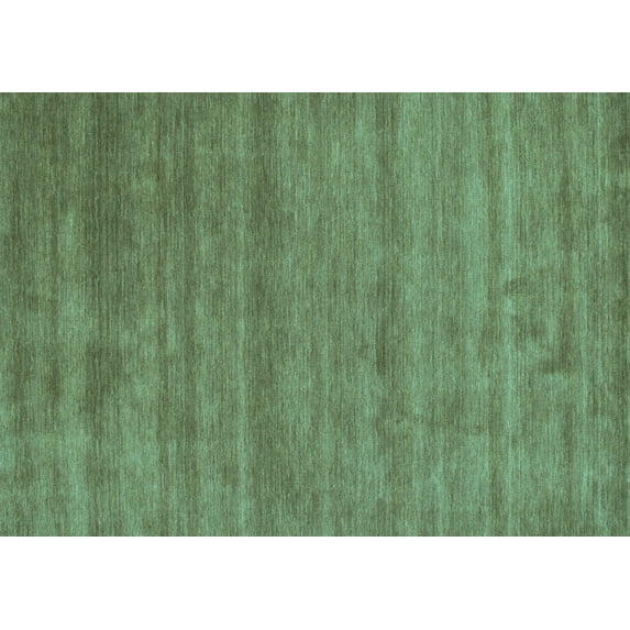 Ahgly Company Indoor Rectangle Abstract Light Blue Contemporary Area Rugs, 8' x 10'