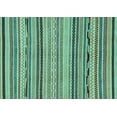thumbnail image 1 of Ahgly Company Indoor Rectangle Abstract Light Blue Modern Area Rugs, 3' x 5', 1 of 4