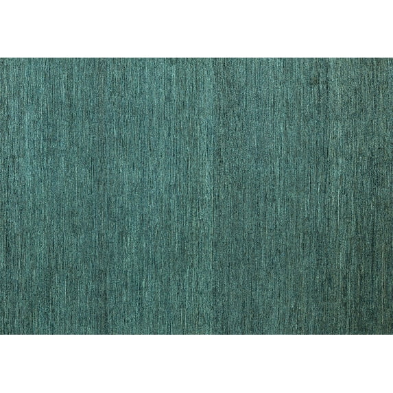 Ahgly Company Indoor Rectangle Abstract Light Blue Modern Area Rugs, 5' x 7'