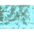 thumbnail image 1 of Ahgly Company Indoor Rectangle Abstract Light Blue Modern Area Rugs, 6' x 9', 1 of 4
