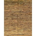 thumbnail image 1 of Ahgly Company Indoor Rectangle Abstract Orange Abstract Area Rugs, 2' x 3', 1 of 6