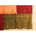 thumbnail image 1 of Ahgly Company Indoor Rectangle Abstract Orange Contemporary Area Rugs, 2' x 3', 1 of 1