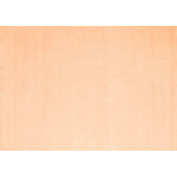 Ahgly Company Indoor Rectangle Abstract Orange Contemporary Area Rugs, 4' x 6'