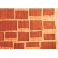 thumbnail image 1 of Ahgly Company Indoor Rectangle Abstract Orange Contemporary Area Rugs, 5' x 7', 1 of 1