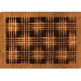 thumbnail image 1 of Ahgly Company Indoor Rectangle Abstract Orange Contemporary Area Rugs, 7' x 9', 1 of 1