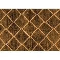 thumbnail image 1 of Ahgly Company Indoor Rectangle Abstract Orange Modern Area Rugs, 7' x 9', 1 of 4