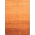 thumbnail image 1 of Ahgly Company Indoor Rectangle Abstract Orange Modern Area Rugs, 8' x 12', 1 of 4
