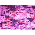 thumbnail image 1 of Ahgly Company Indoor Rectangle Abstract Pink Contemporary Area Rugs, 2' x 5', 1 of 4