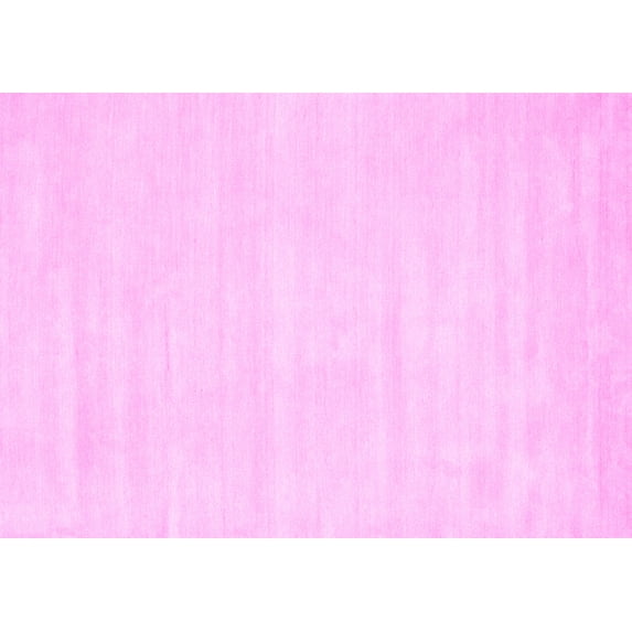 Ahgly Company Indoor Rectangle Abstract Pink Contemporary Area Rugs, 3' x 5'