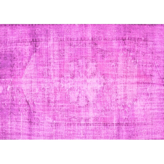 Ahgly Company Indoor Rectangle Abstract Pink Contemporary Area Rugs, 5' x 8'