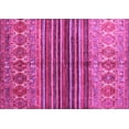 thumbnail image 1 of Ahgly Company Indoor Rectangle Abstract Pink Contemporary Area Rugs, 7' x 9', 1 of 4