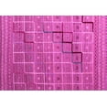 thumbnail image 1 of Ahgly Company Indoor Rectangle Abstract Pink Modern Area Rugs, 2' x 3', 1 of 4