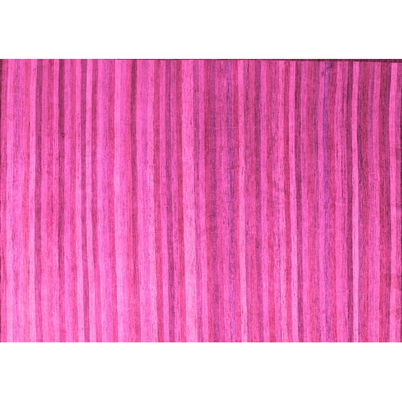 Ahgly Company Indoor Rectangle Abstract Pink Modern Area Rugs, 2' x 3'