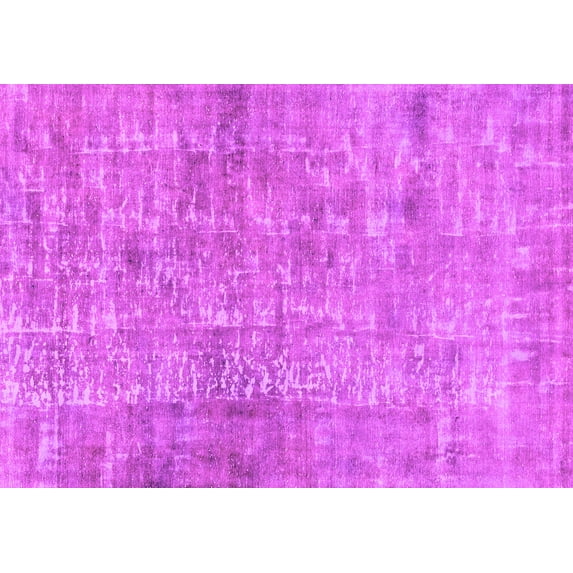 Ahgly Company Indoor Rectangle Abstract Pink Modern Area Rugs, 2' x 4'