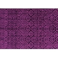 thumbnail image 1 of Ahgly Company Indoor Rectangle Abstract Pink Modern Area Rugs, 2' x 5', 1 of 4