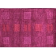 thumbnail image 1 of Ahgly Company Indoor Rectangle Abstract Pink Modern Area Rugs, 6' x 9', 1 of 4