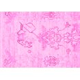 thumbnail image 1 of Ahgly Company Indoor Rectangle Abstract Pink Modern Area Rugs, 6' x 9', 1 of 4