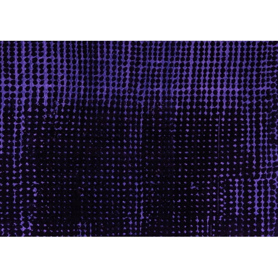 Ahgly Company Indoor Rectangle Abstract Pink Modern Area Rugs, 7' x 9'