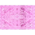 thumbnail image 1 of Ahgly Company Indoor Rectangle Abstract Pink Modern Area Rugs, 8' x 10', 1 of 4