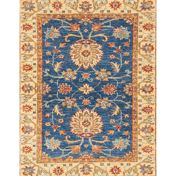 Ahgly Company Indoor Rectangle Abstract Puce Purple Oriental Area Rugs, 2' x 3'