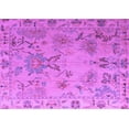 thumbnail image 1 of Ahgly Company Indoor Rectangle Abstract Purple Modern Area Rugs, 2' x 3', 1 of 4
