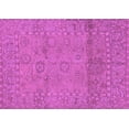 thumbnail image 1 of Ahgly Company Indoor Rectangle Abstract Purple Modern Area Rugs, 2' x 5', 1 of 4