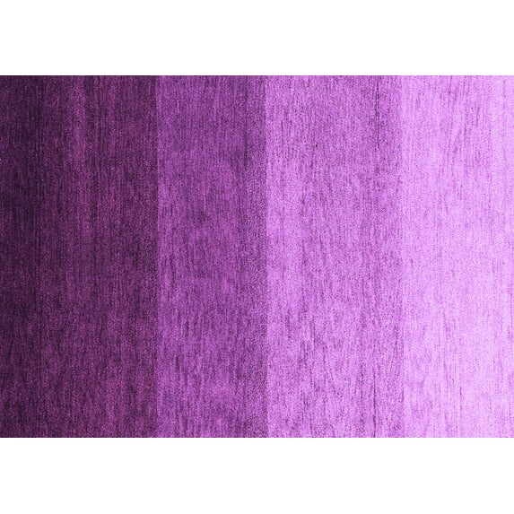 Ahgly Company Indoor Rectangle Abstract Purple Modern Area Rugs, 5' x 7'