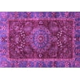thumbnail image 1 of Ahgly Company Indoor Rectangle Abstract Purple Modern Area Rugs, 5' x 8', 1 of 4