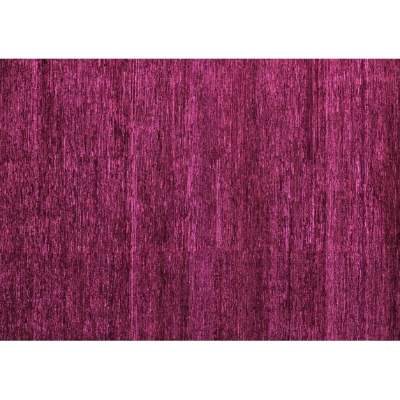 Ahgly Company Indoor Rectangle Abstract Purple Modern Area Rugs, 6' x 9'