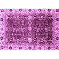thumbnail image 1 of Ahgly Company Indoor Rectangle Abstract Purple Modern Area Rugs, 7' x 10', 1 of 4