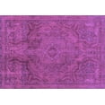 thumbnail image 1 of Ahgly Company Indoor Rectangle Abstract Purple Modern Area Rugs, 7' x 10', 1 of 4