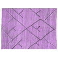 thumbnail image 1 of Ahgly Company Indoor Rectangle Abstract Purple Modern Area Rugs, 7' x 10', 1 of 4