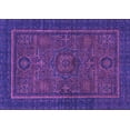 thumbnail image 1 of Ahgly Company Indoor Rectangle Abstract Purple Modern Area Rugs, 8' x 10', 1 of 4