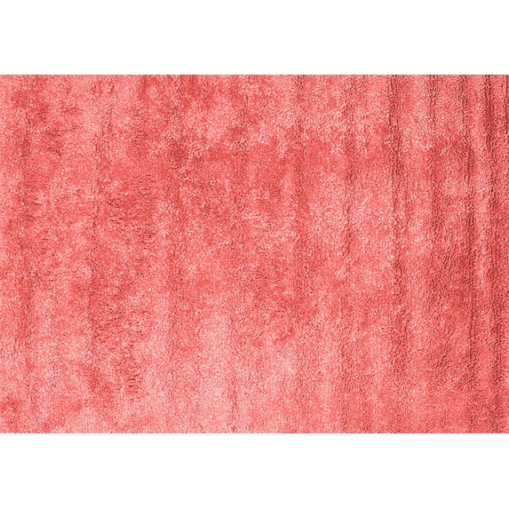 Ahgly Company Indoor Rectangle Abstract Red Contemporary Area Rugs, 2' x 5'