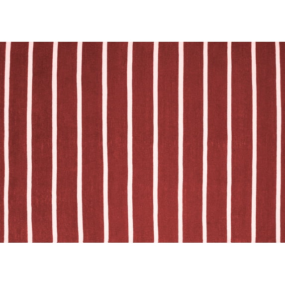 Ahgly Company Indoor Rectangle Abstract Red Contemporary Area Rugs, 3' x 5'