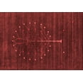 thumbnail image 1 of Ahgly Company Indoor Rectangle Abstract Red Contemporary Area Rugs, 4' x 6', 1 of 4