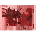 thumbnail image 1 of Ahgly Company Indoor Rectangle Abstract Red Contemporary Area Rugs, 6' x 9', 1 of 4
