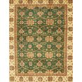 thumbnail image 1 of Ahgly Company Indoor Rectangle Abstract Red Dirt Brown Area Rugs, 8' x 10', 1 of 6