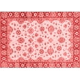 thumbnail image 1 of Ahgly Company Indoor Rectangle Abstract Red Modern Area Rugs, 2' x 3', 1 of 4
