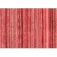 thumbnail image 1 of Ahgly Company Indoor Rectangle Abstract Red Modern Area Rugs, 2' x 4', 1 of 4