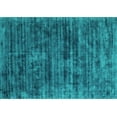 thumbnail image 1 of Ahgly Company Indoor Rectangle Abstract Turquoise Blue Contemporary Area Rugs, 5' x 7', 1 of 4