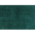 thumbnail image 1 of Ahgly Company Indoor Rectangle Abstract Turquoise Blue Modern Area Rugs, 5' x 7', 1 of 4